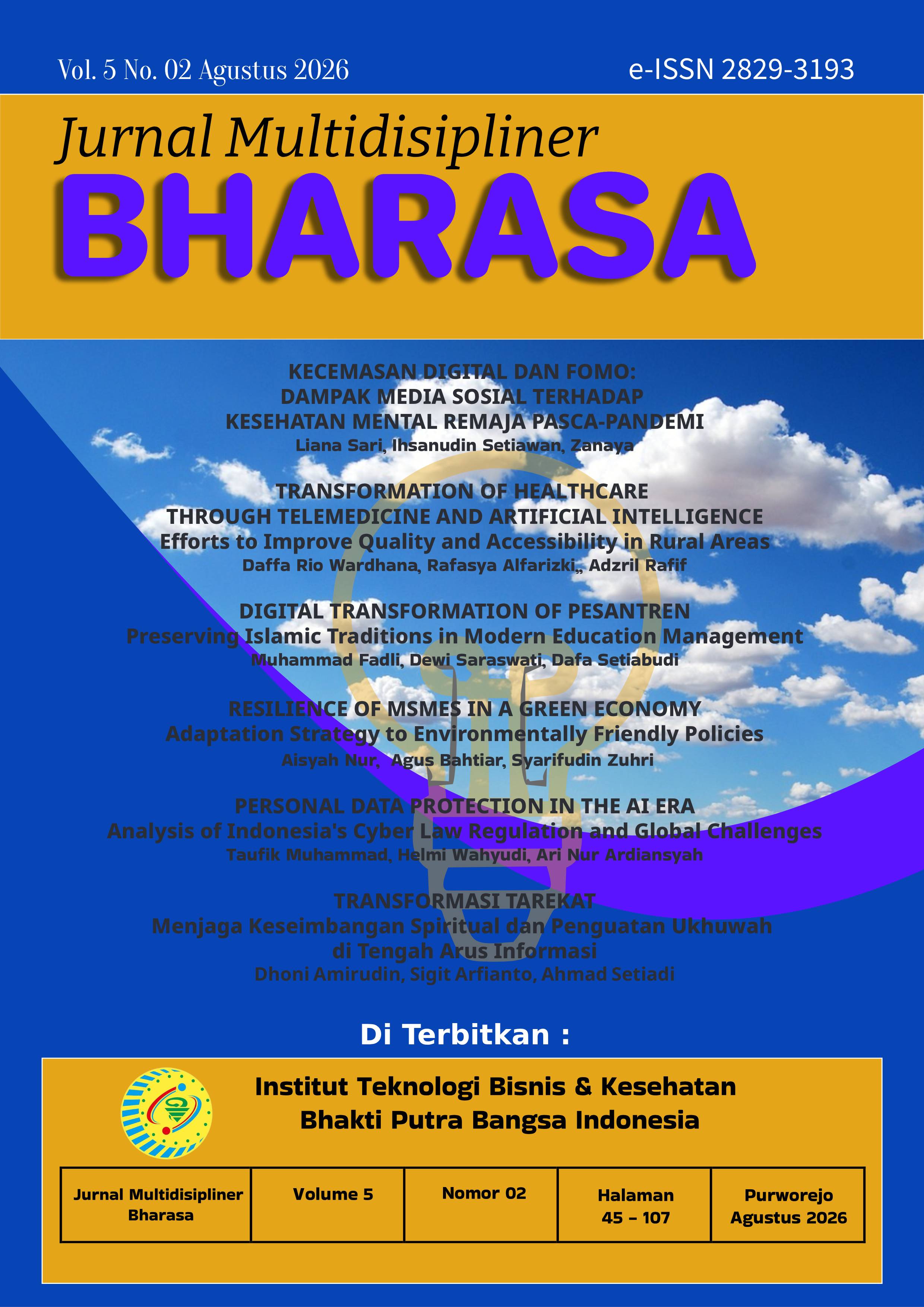 					Lihat Vol 5 No 02 (2026): Jurnal Multidisipliner Bharasa
				